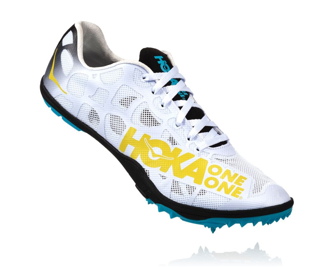 Hoka One One Rocket Ld Philippines - Mens Track Spikes - Black / Cyan | XD2091386